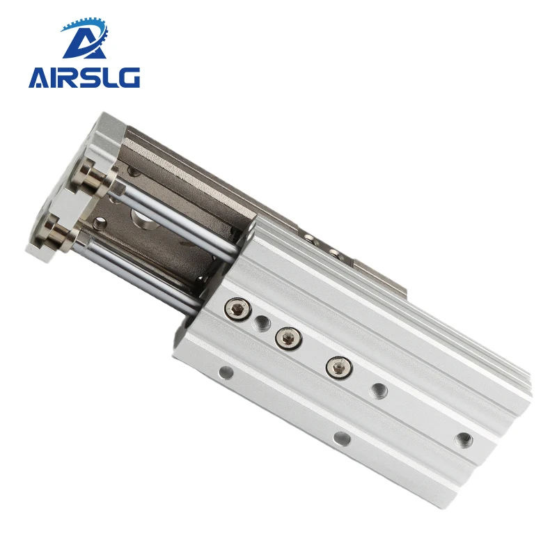 AFR Marke Air Slide Table Dual Rod Rail Slide Air Pneumatikzylinder MXQ Serie MXQ6 MXQ8 MXQ12 MXQ16 MXQ20 MXQ25 Hub 10-150 – Detail 10