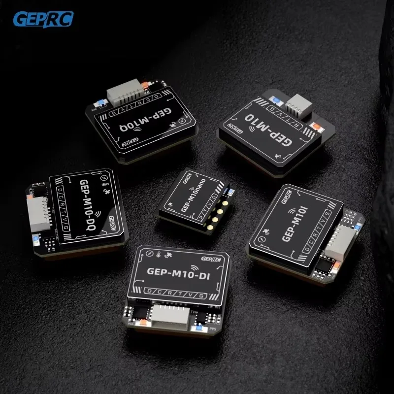 GEPRC U-blox M10 GPS Module Lightweight Onboard LED Built-in Flash Multi-Satellite Magnetometer Barometer Farad Capacitor High P