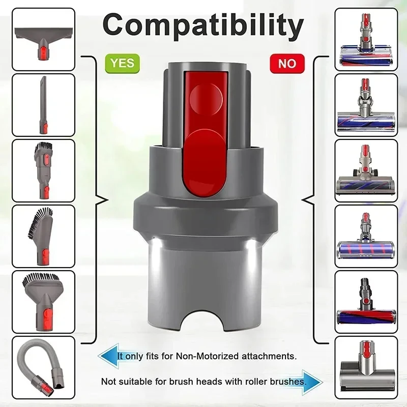 Replacement LED Lighting Adapter Converter Spare Parts for Dyson V7 V8 V10 V11 V15 Smart Robot Vacuum Cleaner Home Accessories