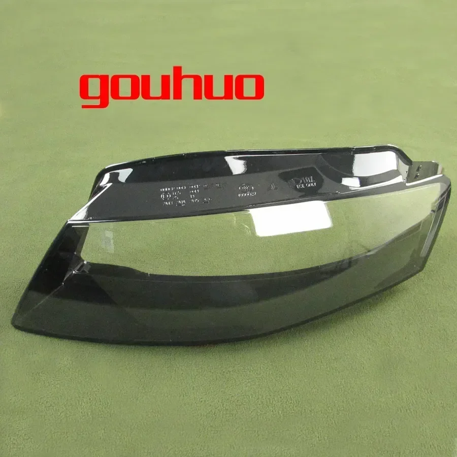 For Audi A4 A4L B8 2009-2012 Car Accessories Headlight Shell Lamp Shade Transparent Mask Headlamp Cover Plexiglass