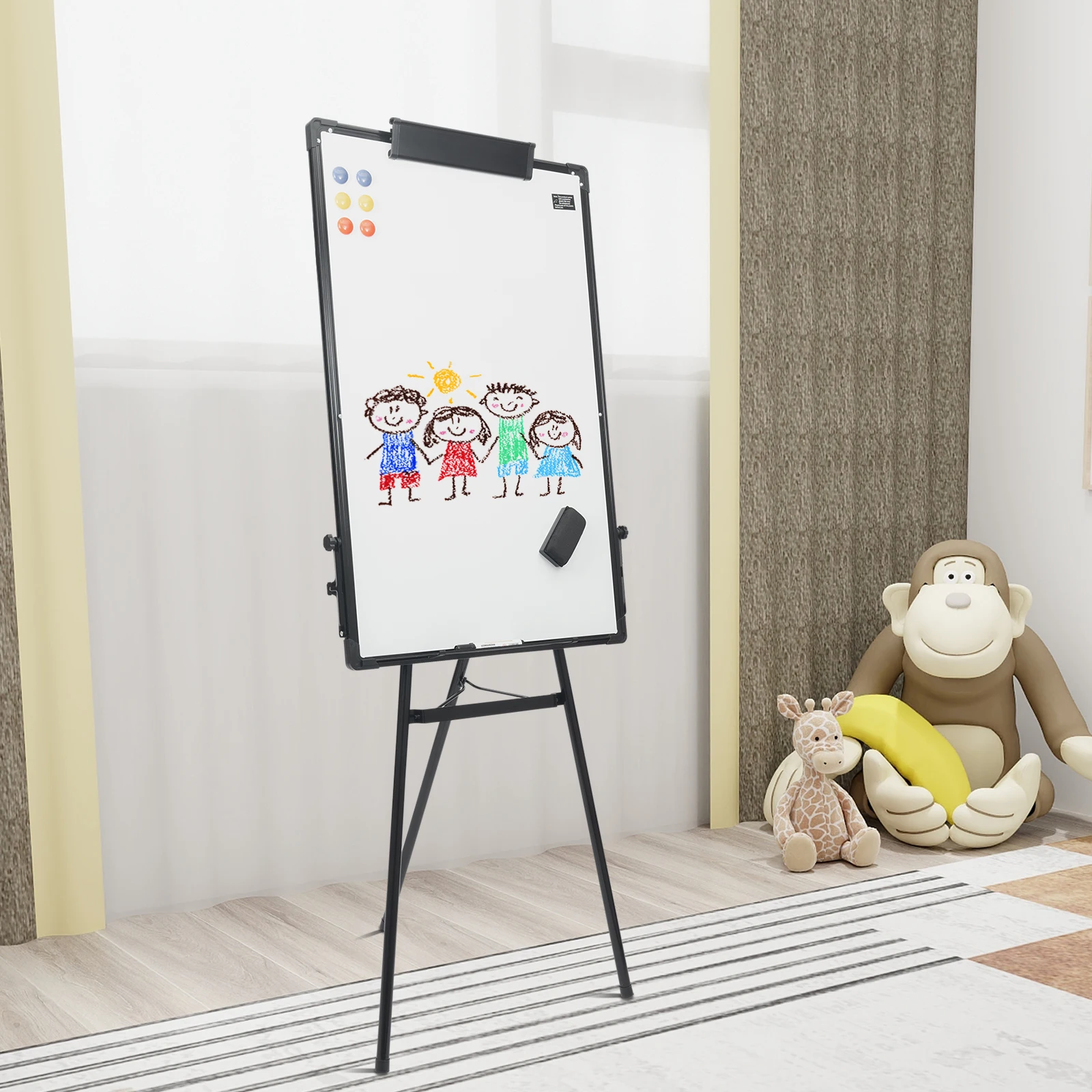 Magnetic Whiteboard White Boar - Whiteboard Easel Tripod ulasan dan harga