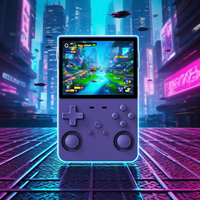 Open Source L35 Handheld portable Video Game Console for PS1/PSP/DC/N64/SS 500nit 3.5 Inch IPS Screen Preferred Gift