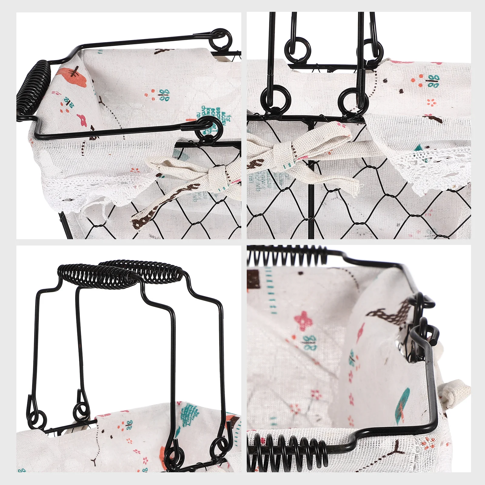 

Snack Storage Iron Wire Storage Wear-Resistant Multi-Function Fruit Basket For Kitchen Home Supplies Countertop Egg Holder