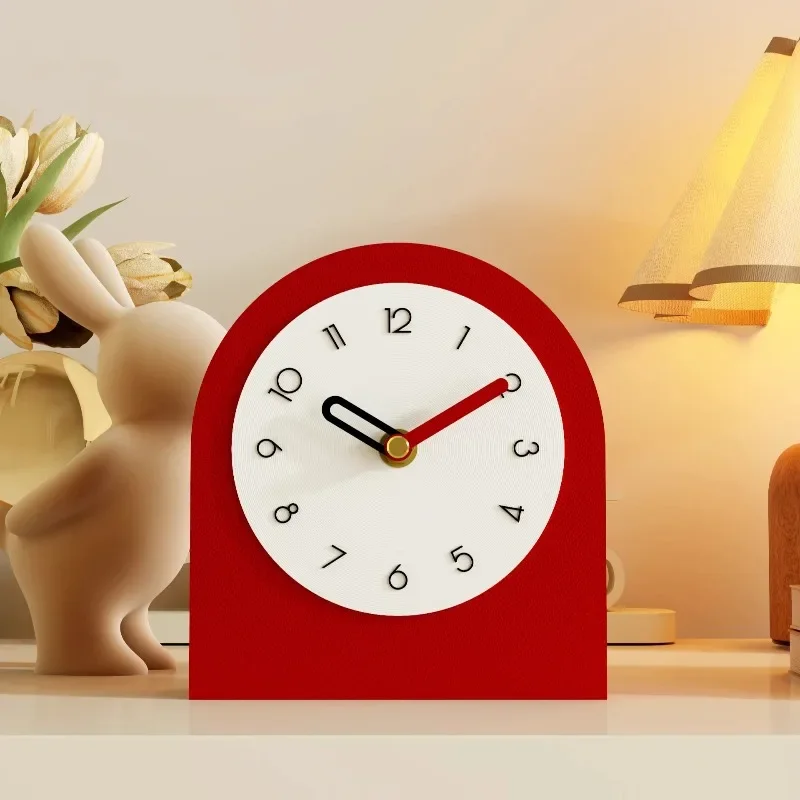 Quiet Table Clock Wall Clock Dual-purpose Transformable Form Multifunctional Creative Modern Desk Clocks Artistic Home Decor