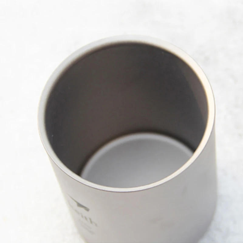 Keith Titanium Cups and Mugs Double Wall Mugs for Drinking Tea Coffee Hot Soup Suit For Travel and Camping Cups 600ml