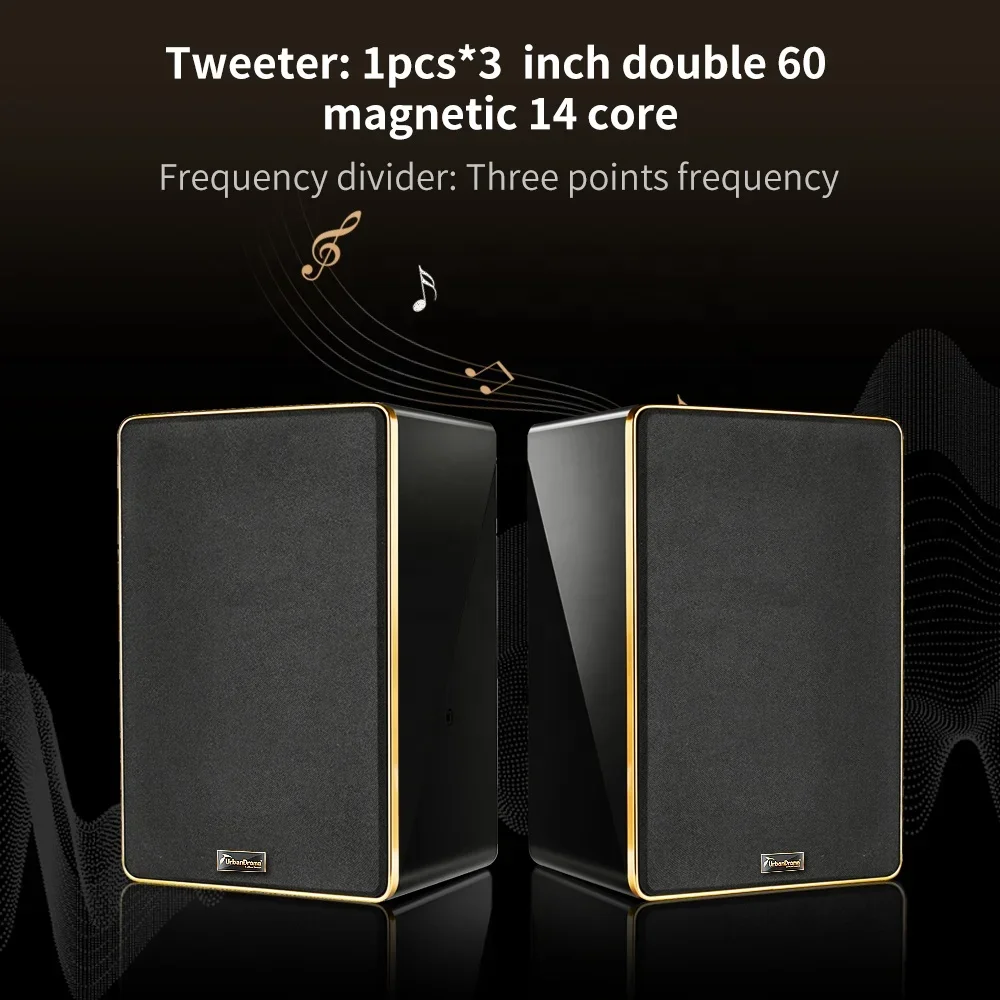 

OEM Factory Entertainment Speakers Home Theater 8 Inch Mirage Black Professional KTV Karaoke Home Stage Speaker Home Speaker Set