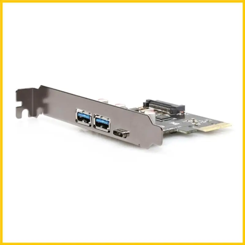 

PCIE-2A1C PCIE-2A1C в USB3.1 Тип C USB3.0A Контроллер карт расширения.