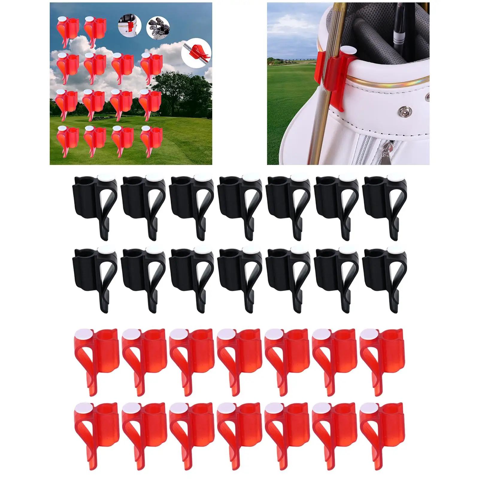 14Pcs Golf Putter Clips Gifts Sturdy Professional Replace Part High Performance Men Multi Purpose with Marker Women Accessories