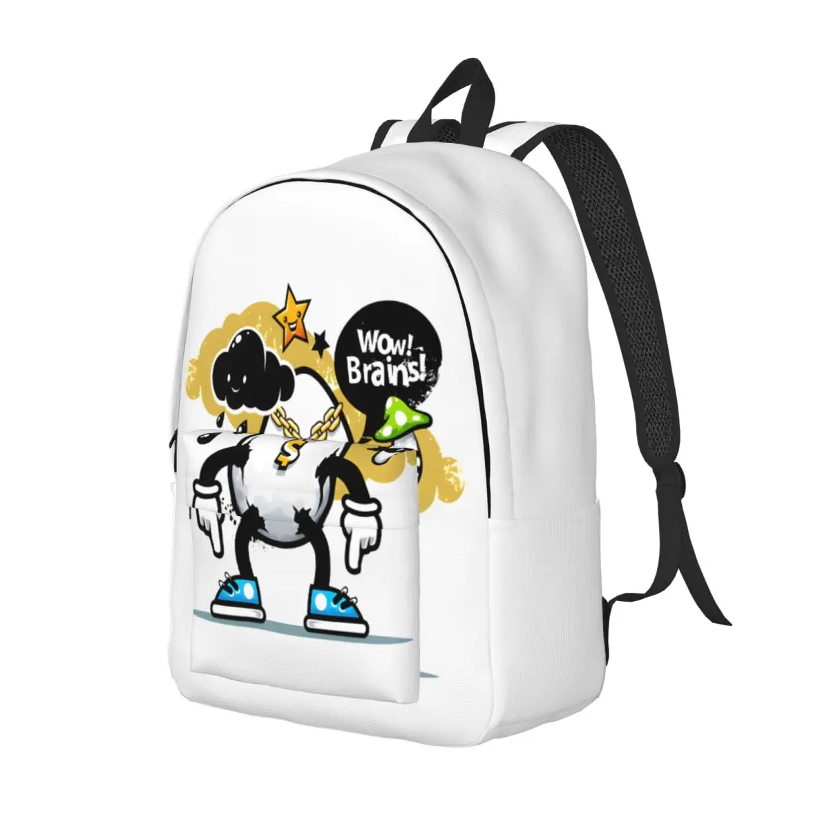 Handbag Cool Zipper Closure Greninja Students Birthday Gift Cool Handbag Hiking image 2