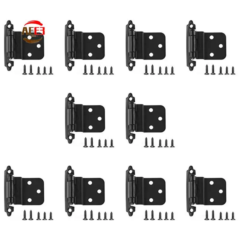 

AEE3-Kitchen Inset Cabinet Door Hinge Self-Closing Oil Rubbed Bronze Built-In Spring Self Closing Hinge 1.4Mm Thick Hinge