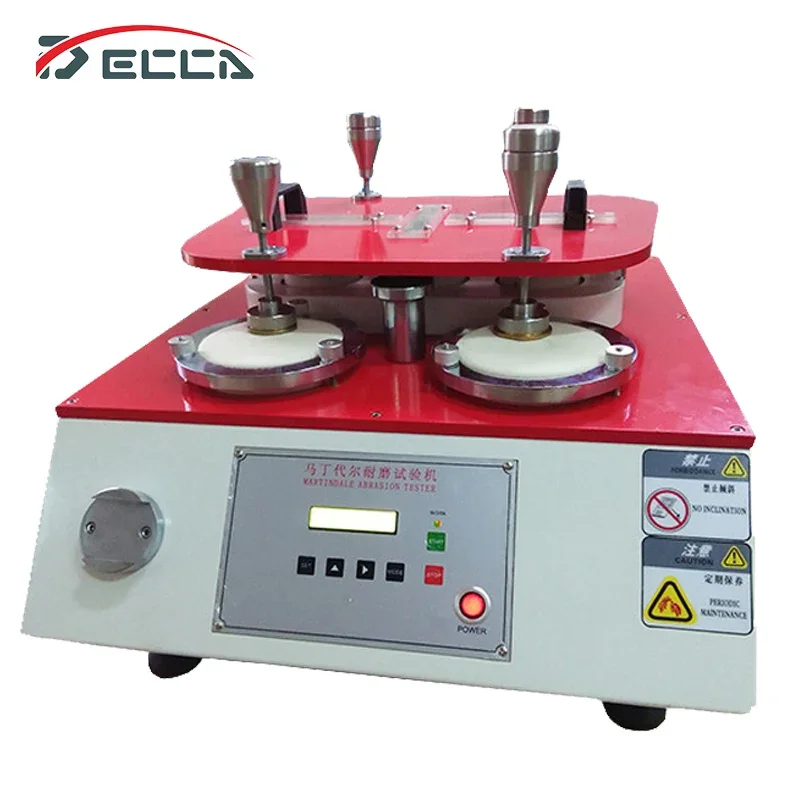 Martindale Abrasion Testing Machine, Fabric Abrasion, Pilling Degree Tester，Leather floor wear meter 220V High quality ne