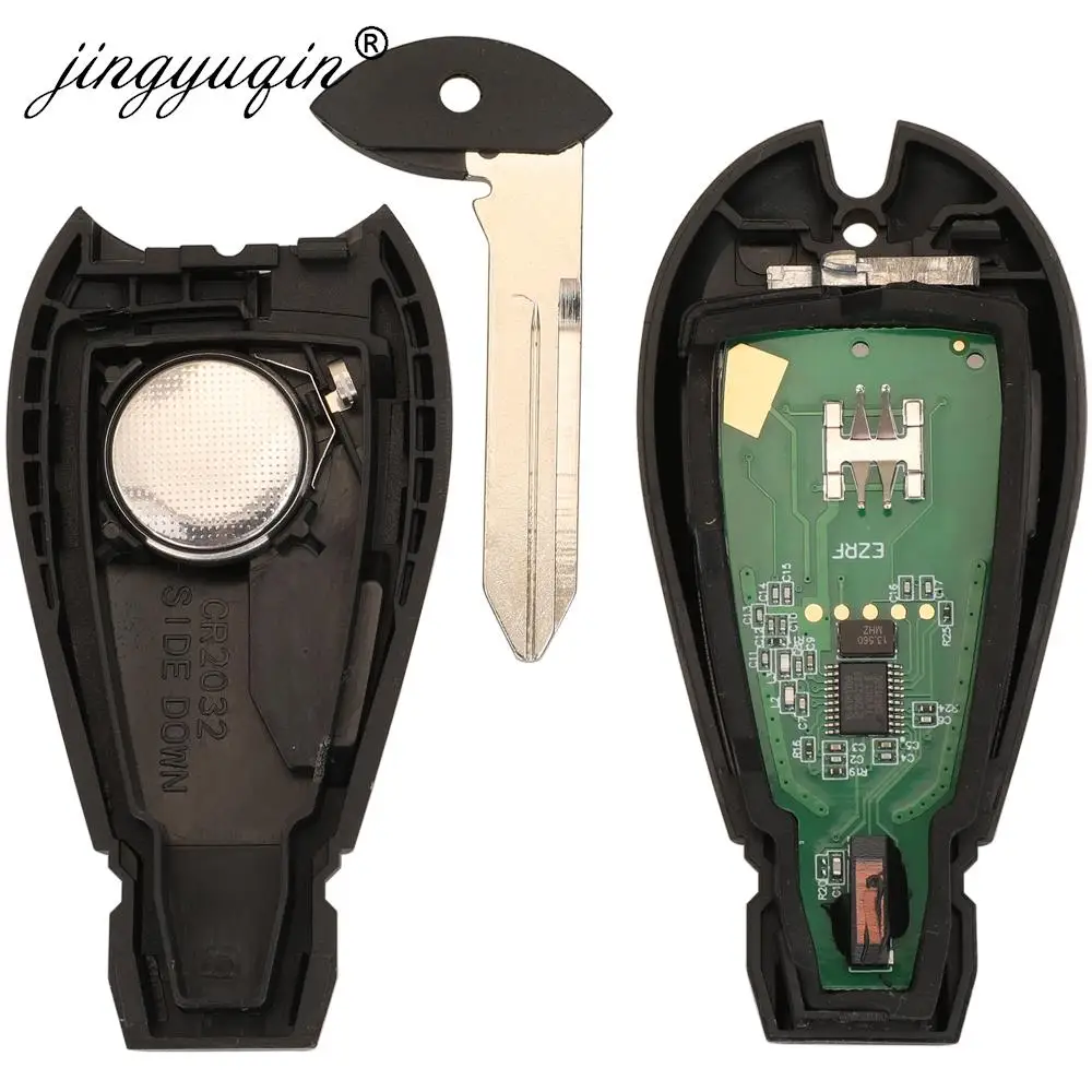 jingyuqin M3N32297100 Fobik Remote Key For Dodge Dart 2012 2013 2014 2015 2016 2017 433mhz ID46 PCF7941 Car Key Fob 56046773AA