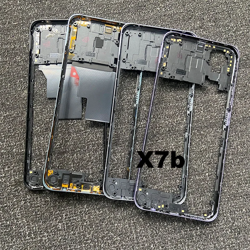 Middle Frame For Huawei Honor X7b Front LCD Bezel Faceplate Housing Chassis Repair Parts Replacement