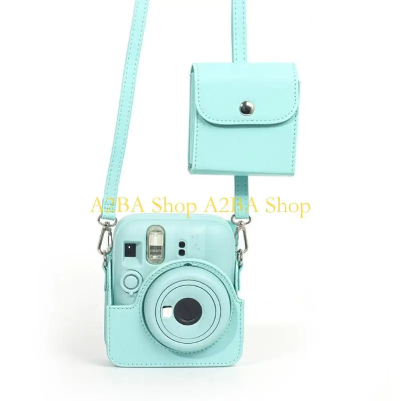 A2BA Durability Instantly Film Storage Box Quality PU Bag For Mini/SQ Camera Photo Case for Travel And Outdoor Use