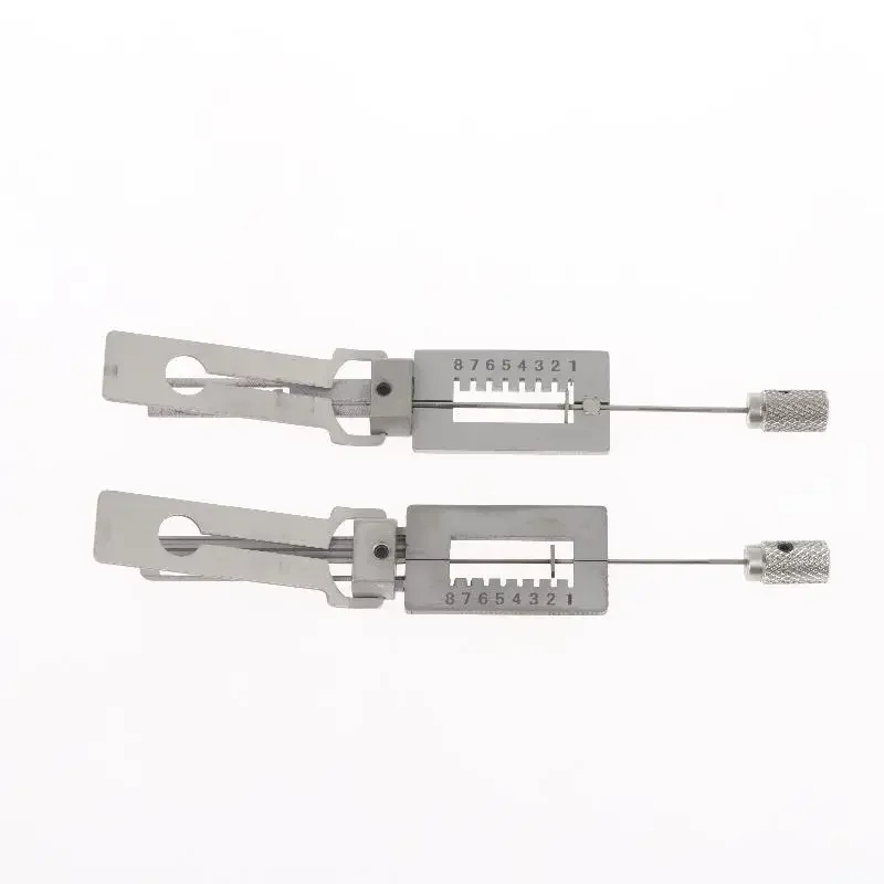 SS004 SS005 NEUES 2-in-1 Ziviles Schlossöffnungs- und Decoder-Set für professionelle Schlosser zum Öffnen von Zylindern – Detail 7