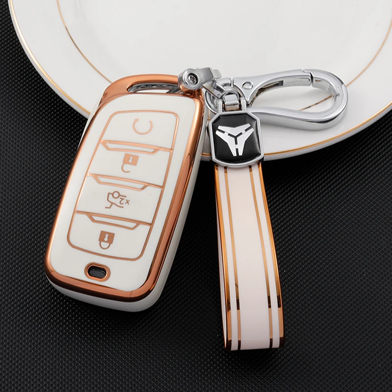 Funda protectora de TPU para llavero de coche, funda protectora para Changan CS85 CS35 Plus CS25 CS95 CS85 Coupé