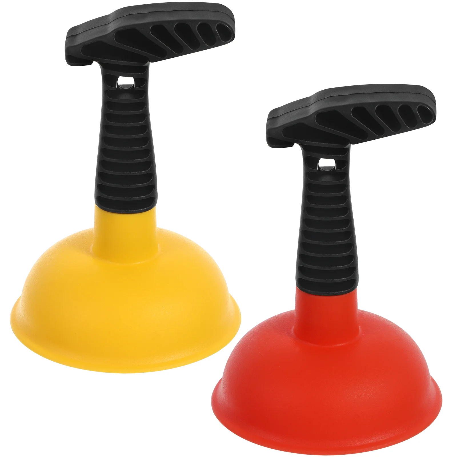 

2 Pcs All Purpose Cleaner Pipe Plungers Drain Unclogger Small for Sink Shower Bathroom Kitchen