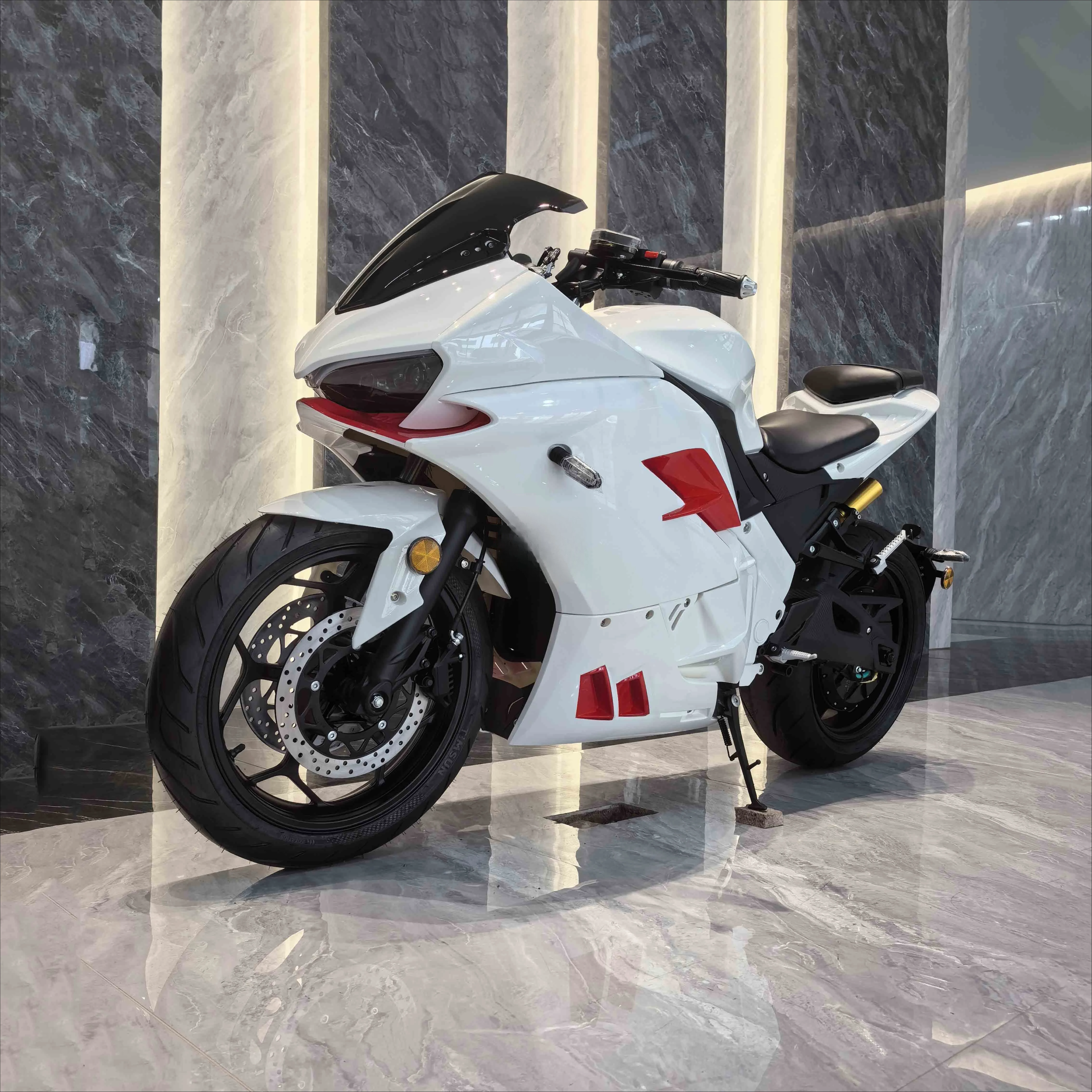 SXLL 10KW Hub Motor Speed 150km/h+ 72V60-150Ah Lithium Battery 450A Fardriver Controller Electric Racing Sportbike for Sales