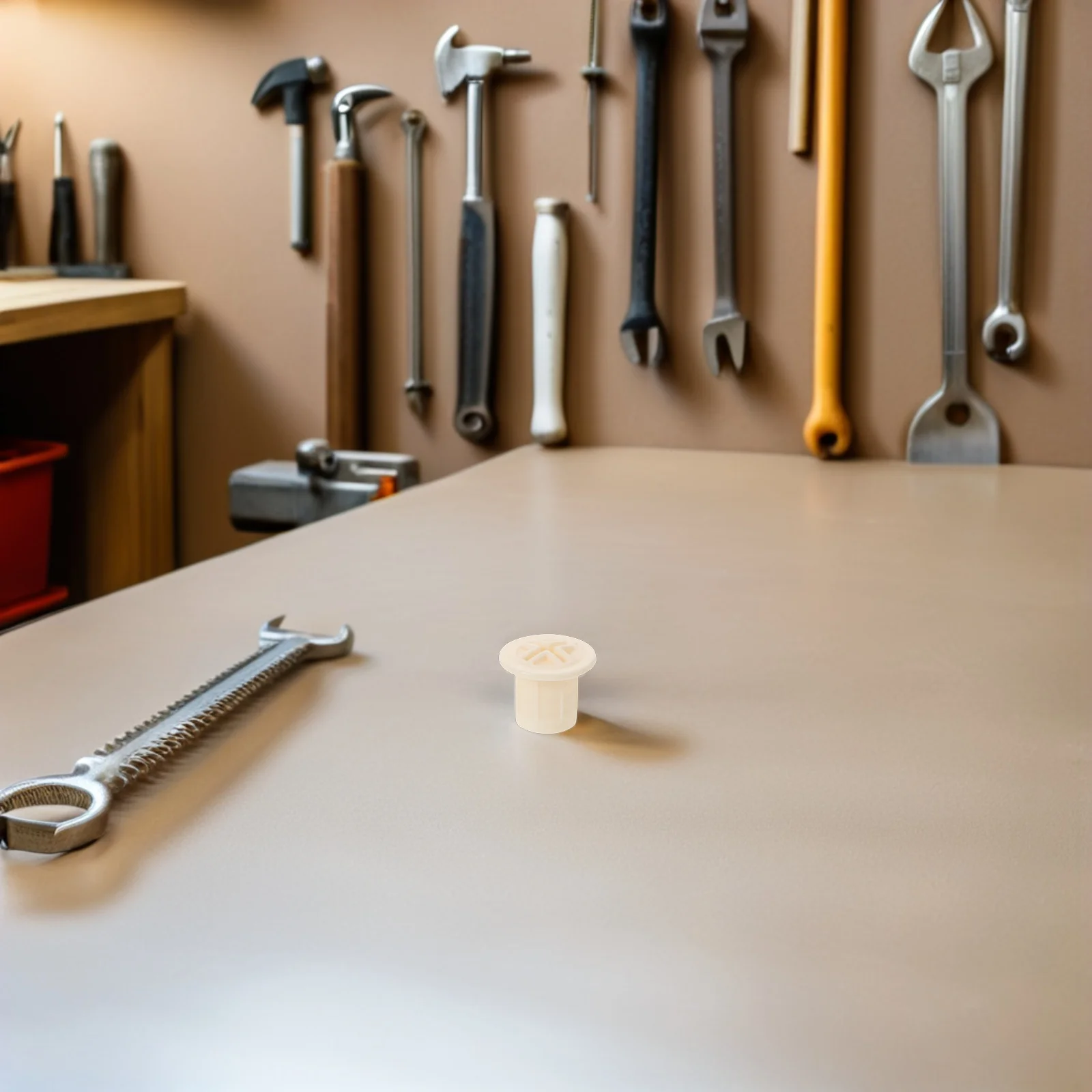 

White Plastic Nut Caps 6 Pcs Secure Locking Screw Fixings for Childrens Outdoor Play Equipment Durable Toddler Safety Covers