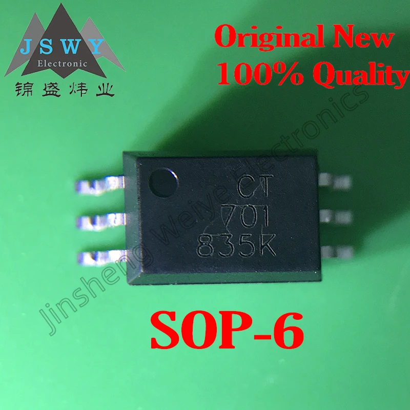 

(10/50PCS) CTS701 CT701 SOP-6 100% brand new original logic output optocoupler large amount of spot genuine product fastdelivery