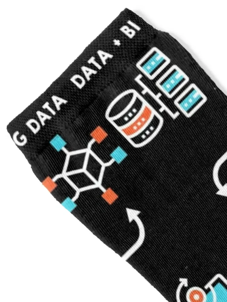 Data T-Shirt, apparel, accessories for Data Analyst,Scientists, engineers, BI Socks gifts cotton Socks Women's Men's