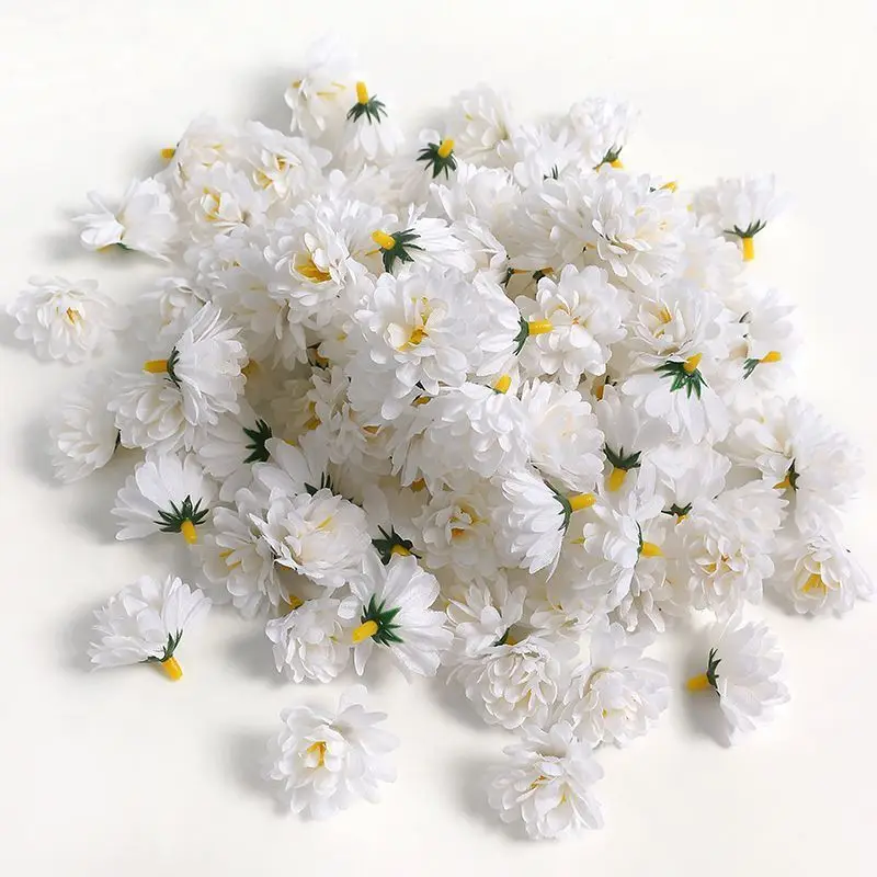 30/40 Stück Mini-Nelken, handgefertigte künstliche Blumenköpfe für Zuhause, Hochzeitsdekoration, DIY-Kranz, Geschenk, Scrapbooking, Kunstblumen – Detail 8