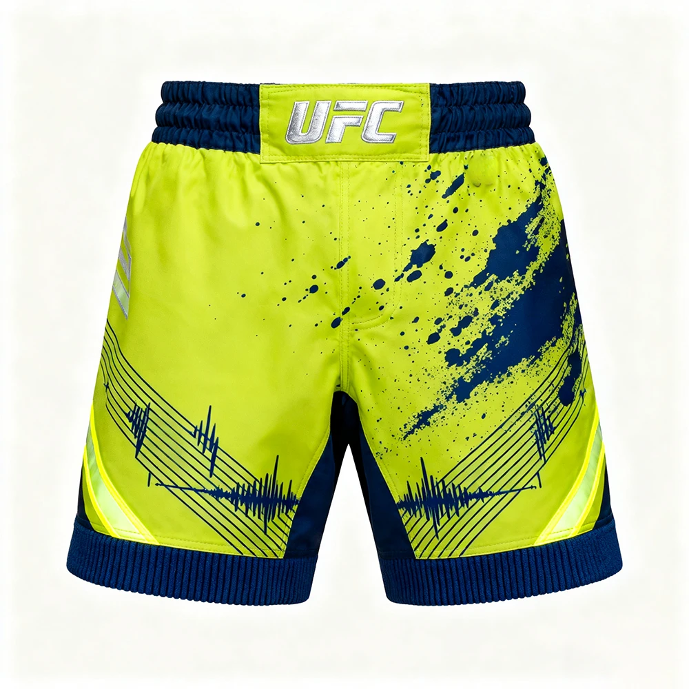 جديد UFC MMA الوزن الثقيل القتال الرجال النساء الملاكمة التدريب السراويل الملاكمة التايلاندية تنفس السراويل الرياضية Jujutsu المصارعة السراويل #3