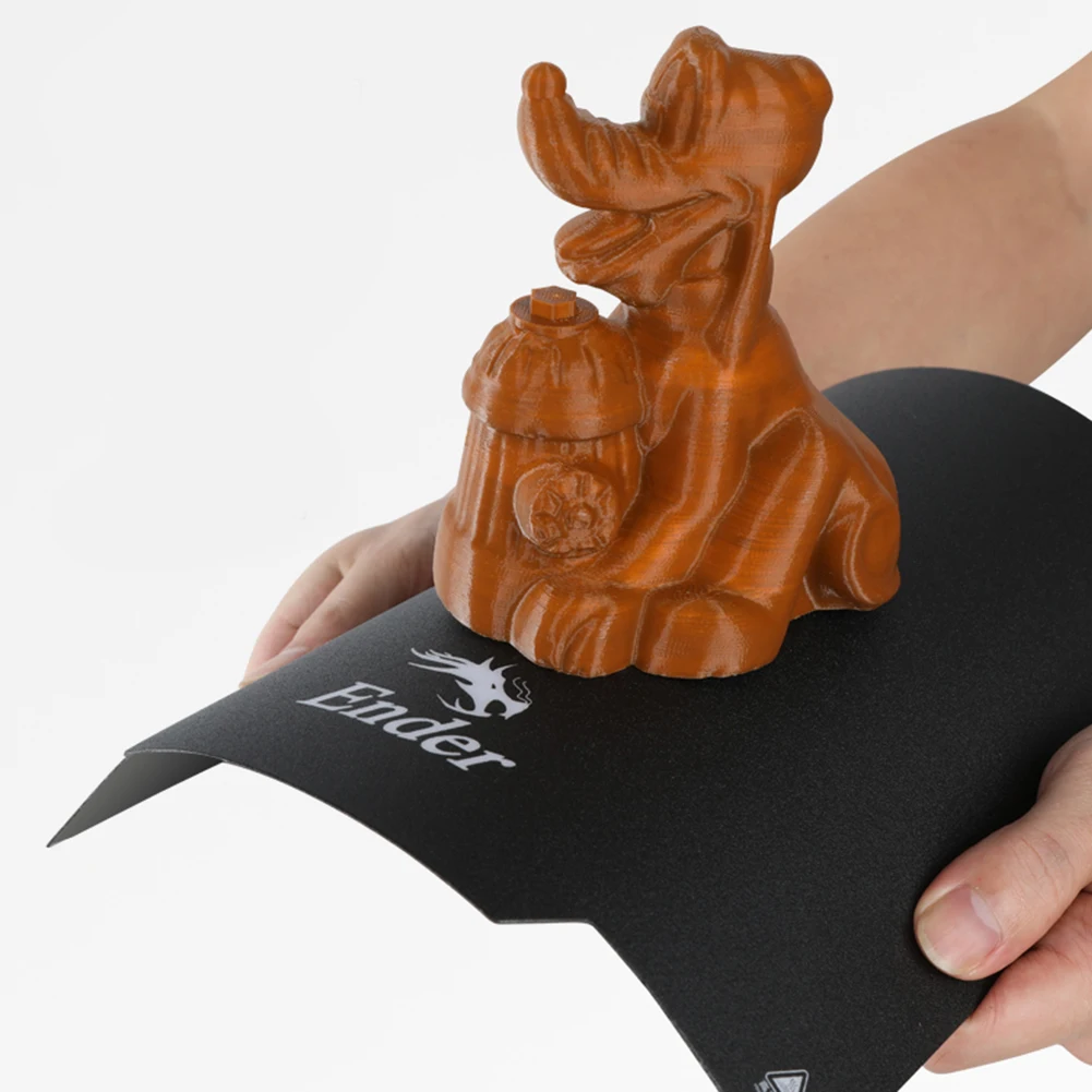 للطابعة ثلاثية الأبعاد Ender 3 Ender 3 Pro CR-20 لوحة بناء مغناطيسية مرنة قابلة للإزالة #4