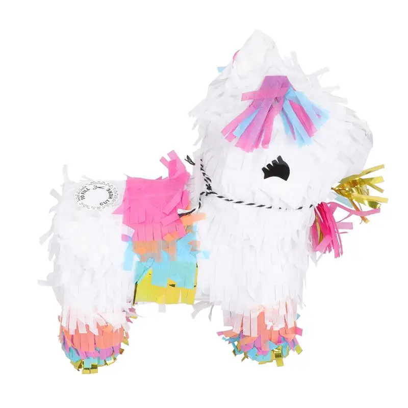 Pinata Party Toy Unicorn Fiesta Pinatas Mayo De Cinco Mexican Horse Favor Birthday Theme Favors Mini Taco Supplies Event Candy