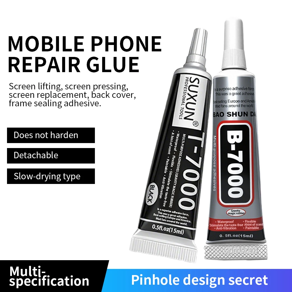 T7000 15ML 50ML 110ML Glue for Watch Cell Phones Repair Paint Contact Adhesive T-7000 Glass Plastic Toy Universal DIY Glue