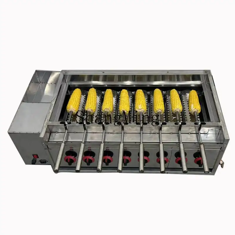 

ZYY Outdoor Corn Grill Commercial Automatic Rotary Cob Multifunctional Grill Corn Grill