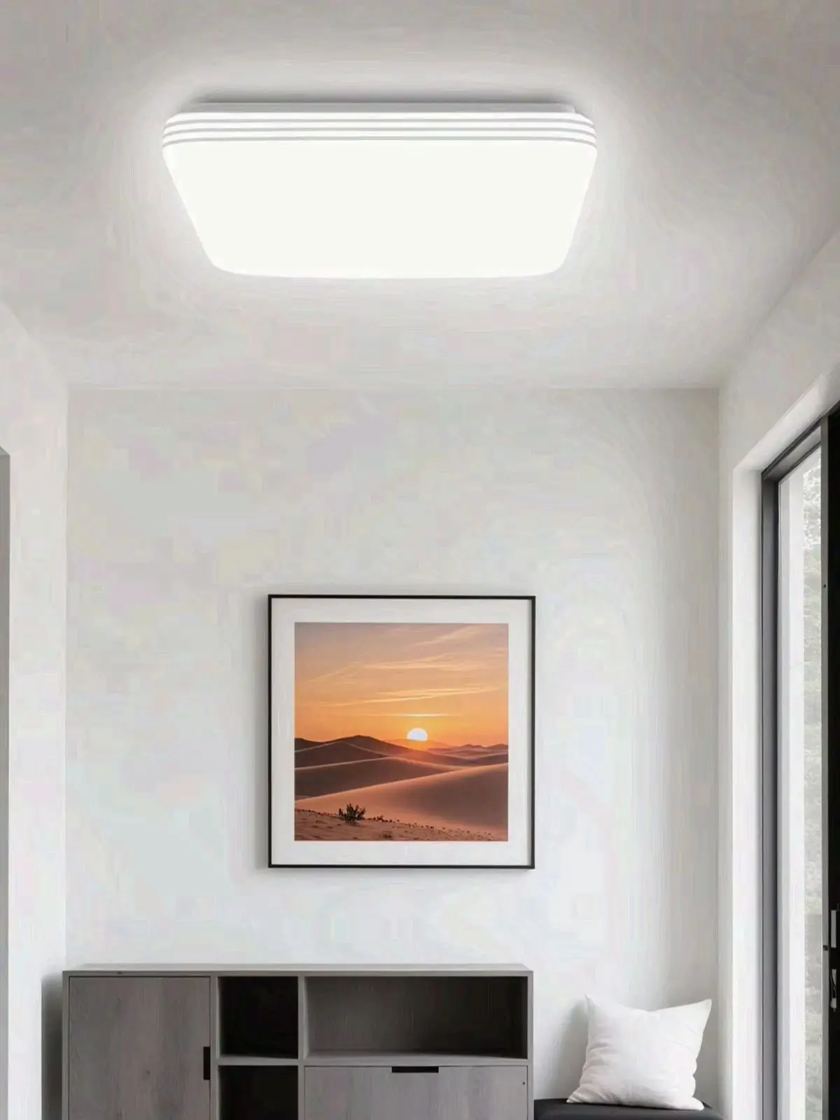 18W 24W 36W 48W Moderne Ultradünne Quadratische LED-Deckenleuchte Flimmerfrei Blendfrei Energiesparende Beleuchtung Halbeinbau-Installation Geeignet für Badezimmer Küchen Schlafzimmer Wohnzimmer Büros