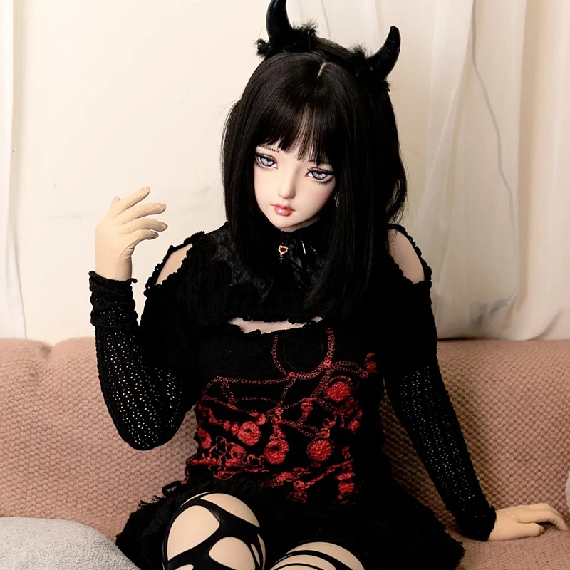 Maski BJD z żywicy, półgłowa/cała głowa, oczy Kigurumi, crossdress, cosplay, japońskie anime, unisex, maski, oczy i peruka