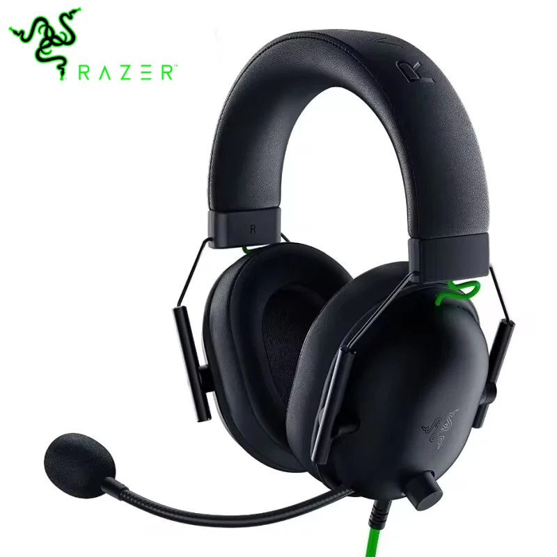 Razer BlackShark V2 X Multi-Platform Gaming Headset With TriForce 50mm Driver HyperClear 7.1Surround Sound Mic-For PS4 PS5  Xbox