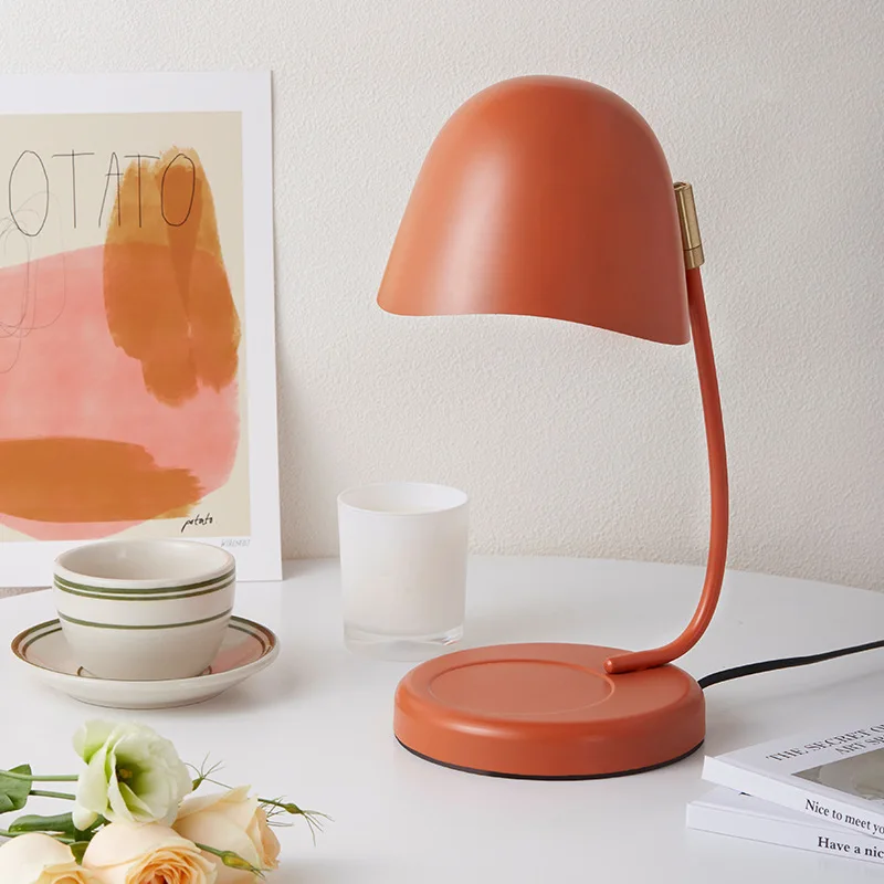 

Dimming Timer Home Living Room Study Bedroom Atmosphere Fixtures Creative Romantic Aromatherapy Heating Oil Candle Warmer Lamp