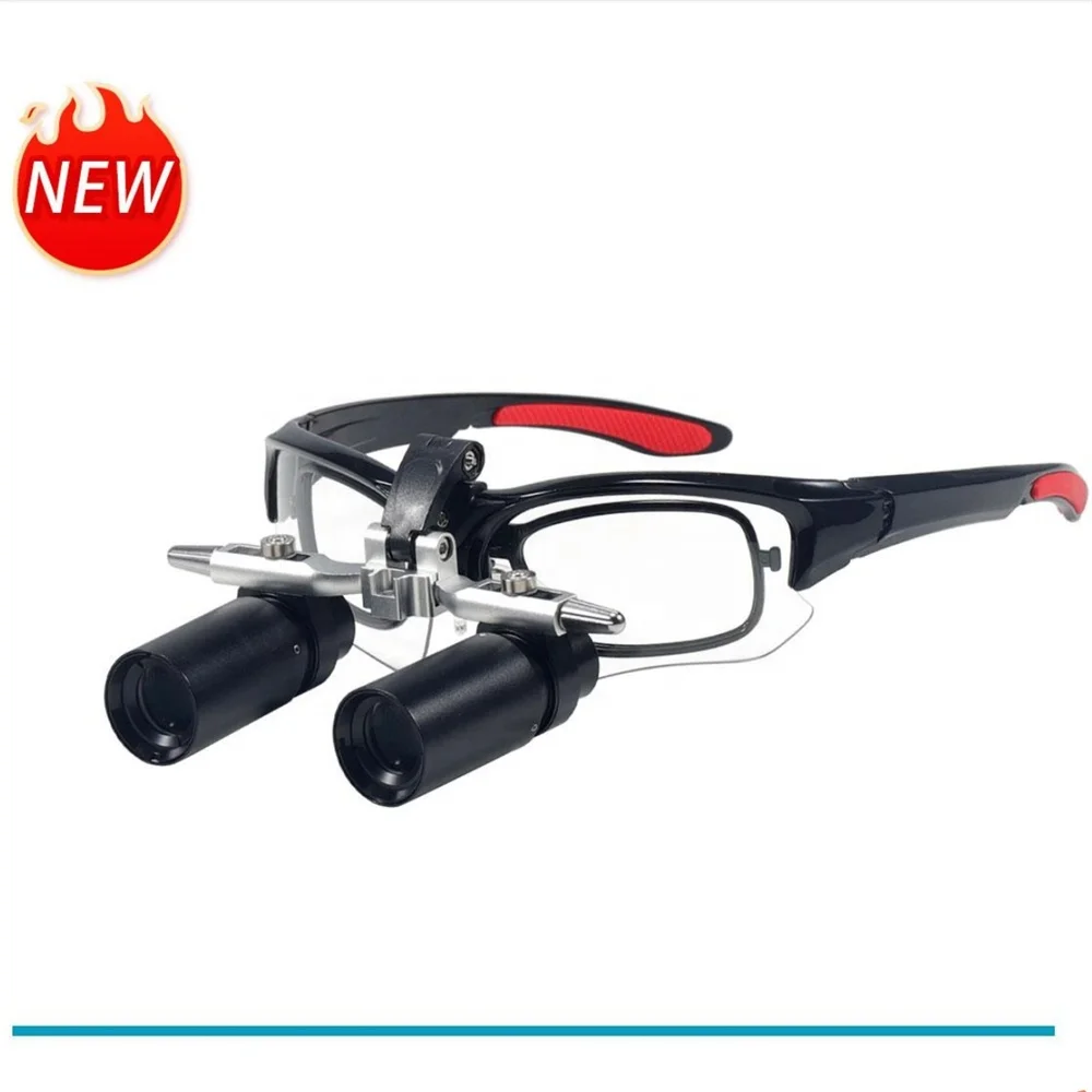 Lentille de Conversion médicale 4.0X/5.0X/6.0X, Loupes optiques réglables PD et Angle, imagerie claire, offre spéciale
