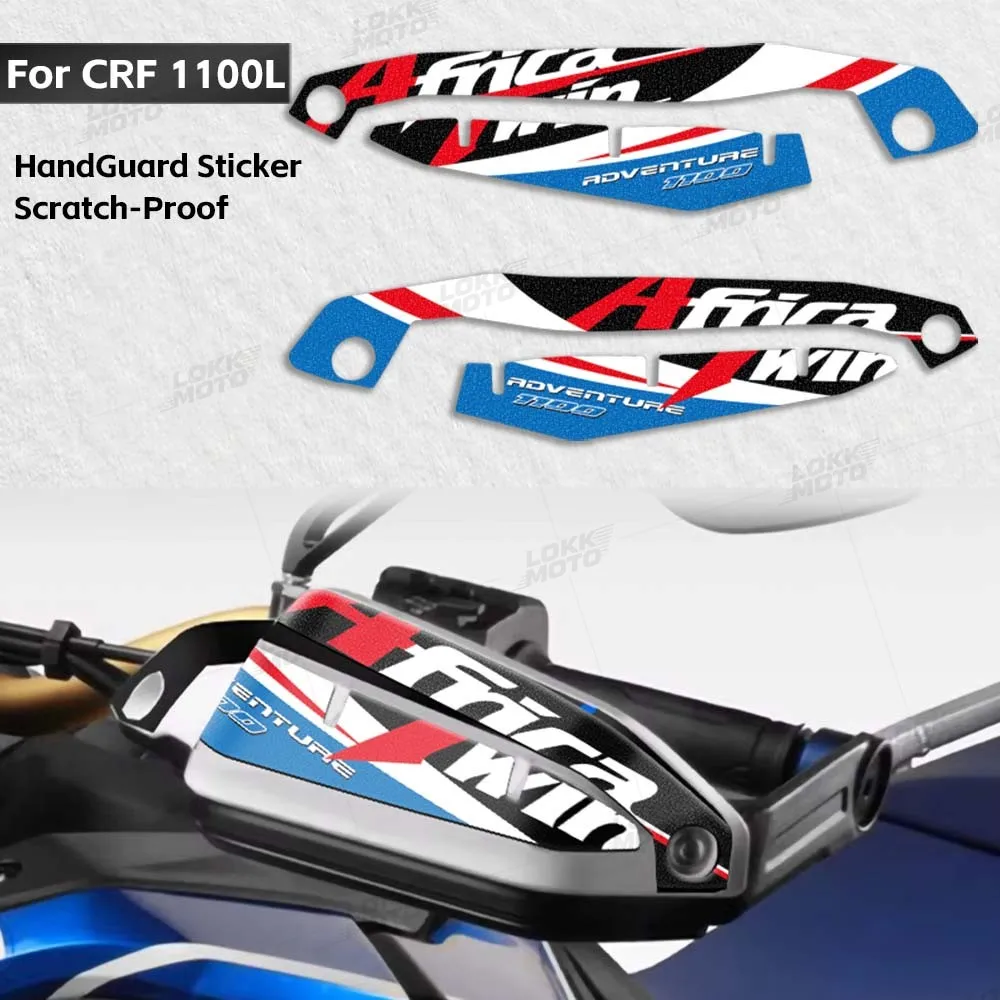 Motorcycle Frosted Hand Guards Protection Sticker Refit Accessories For CRF1100L Africa Twin CRF 1100L CRF 1100 L Adventure
