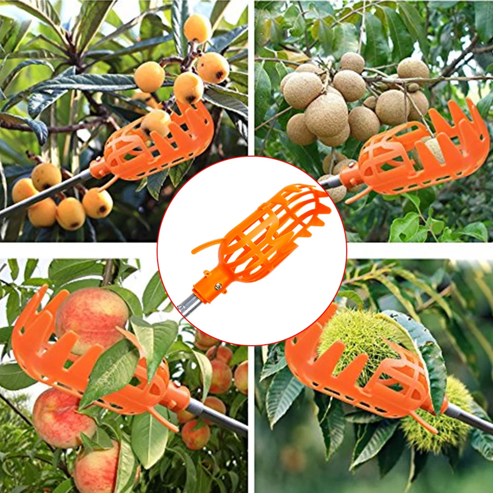 Fruit Picker | Detachable Peach Picker | Safe And Convenient Tree Picker for Apples Mango Pear Orang