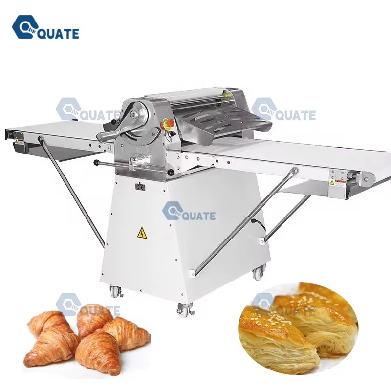 الكرواسون العجين الخبز المغطي بملاءة البيتزا التجارية آلة نفخة المعجنات ماكينة
