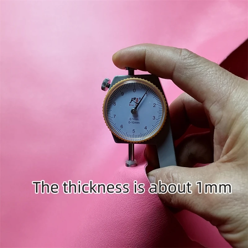 1 ملم جلد الغنم الوردي. الطبقة الأولى من الجلد. نسيج جلد حقيقي. اليدوية DIY للملابس الجلدية. وسادة رمي. جلد الغنم كامل