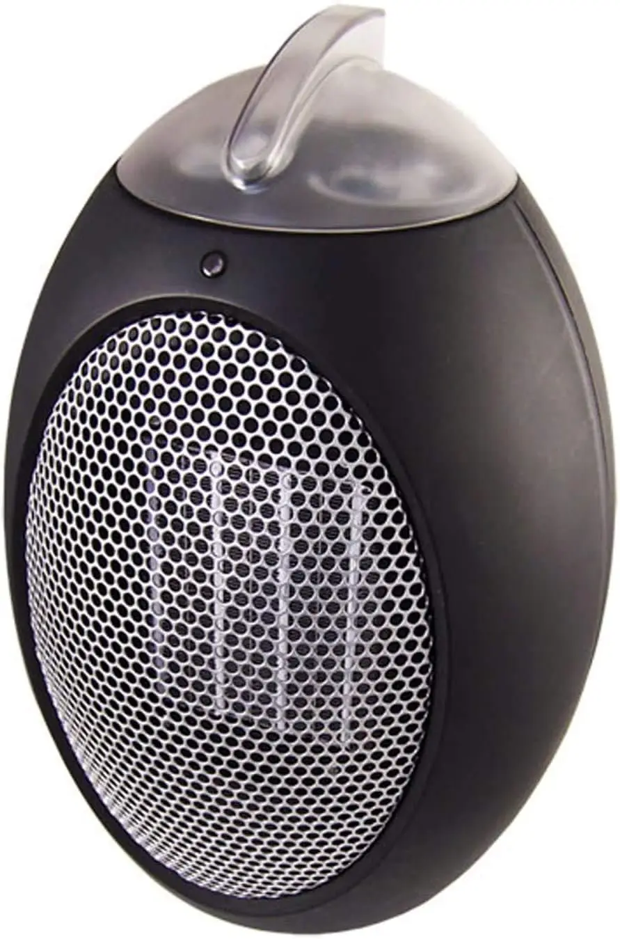 

ESH Eco-Save Compact Space Heater, 750W, ETL Listed, Energy Efficient, Black, 11 x 7.5 in