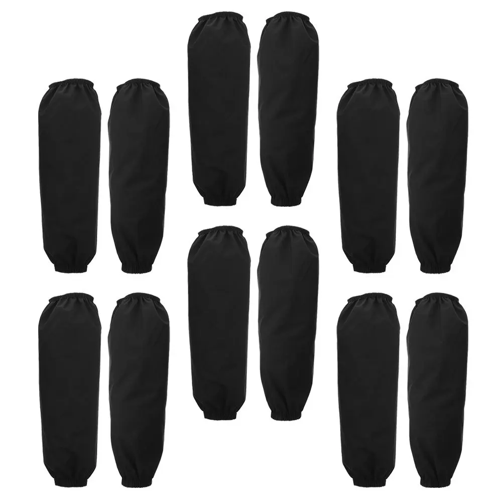 

6Pairs Waterproof Oil Resistant Long Oversleeves Arm Sleeve Covers for Housework Cooking Gardening Durable Practical