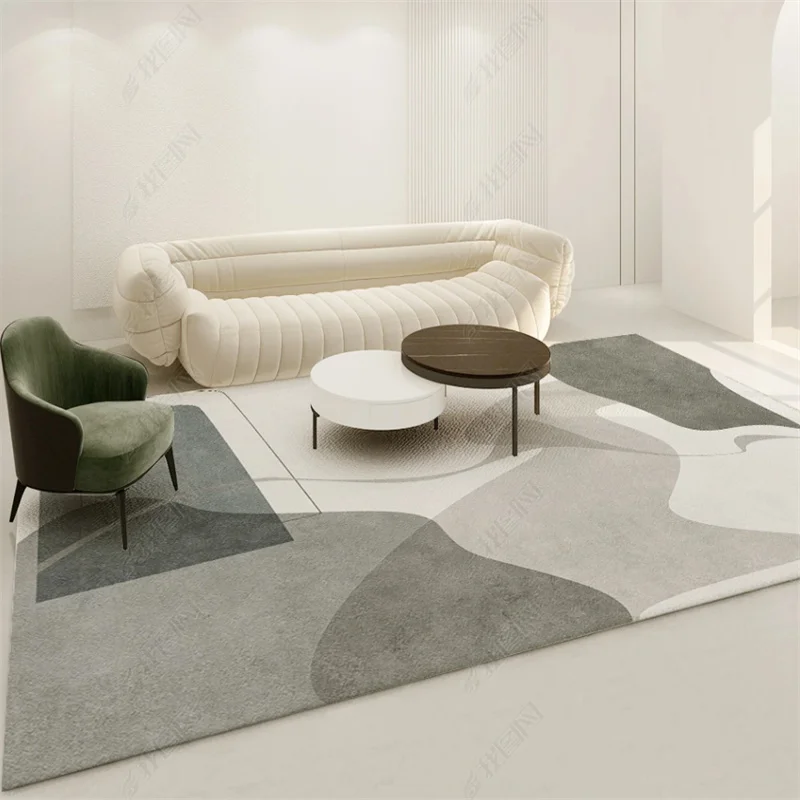 

Fluffy Soft Bedroom Bedside Bay Window Carpet Nordic Living Room Decoration Rug Light Luxury Study Room Cloakroom Non-slip Rugs