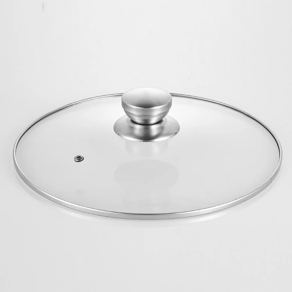 

5pcs Stainless Steel Pot Lid Handles Smooth Edge Cookware Replacement Metal Pan Knobs Heat Resisting Compact Household