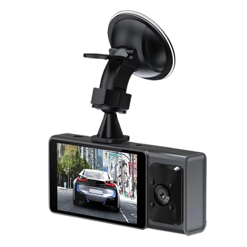 Car DVR Dash Cam,1080P Front And Inside Dash Camera Wifi HD Night Vision, G Sensor, Parking Monitor, Loop Recording