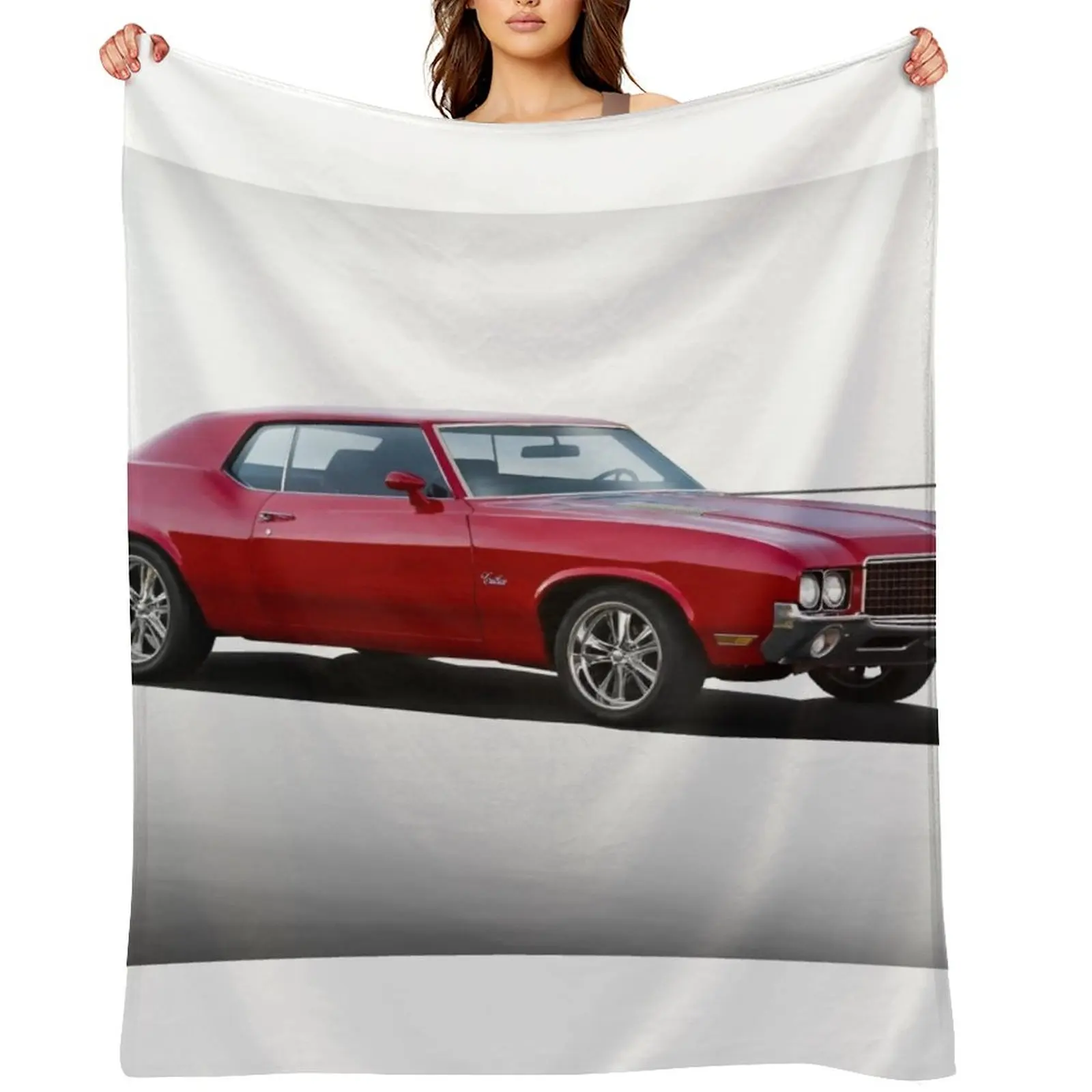 1971 Oldsmobile Cutlass Throw Blanket Baby heavy to sleep Luxury Throw blankets and throws Blankets