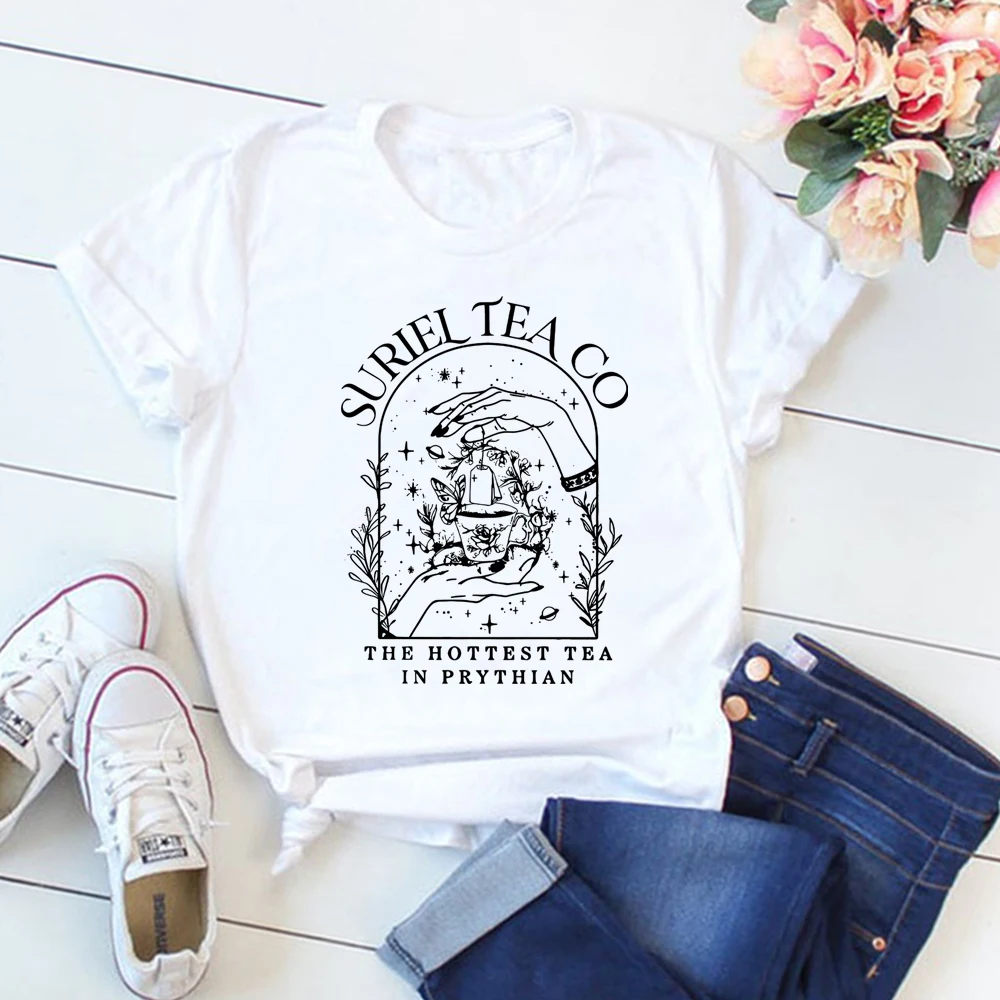 Suriel Tea Co T-Shirt Acotar Shirt A Court Of Thorns And Roses Shirt The Night Court Gift Shirt Sarah J Maas Shirt Bookish Shirt