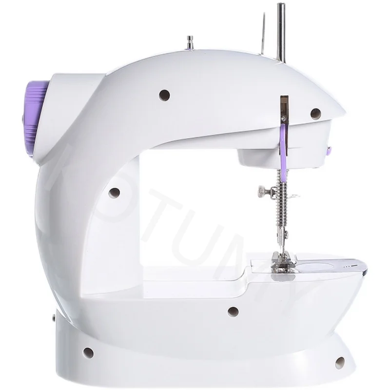 Fully Automatic Mini Electric Sewing Machine With Light Portable Sewing Toy For Beginner Sewing Kit For Household Birthday Gifts