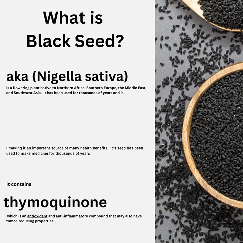 Black Seed Oil - Supports Immune, Joint, Digestive, Hair, Skin Health - Non-GMO, Gluten Free