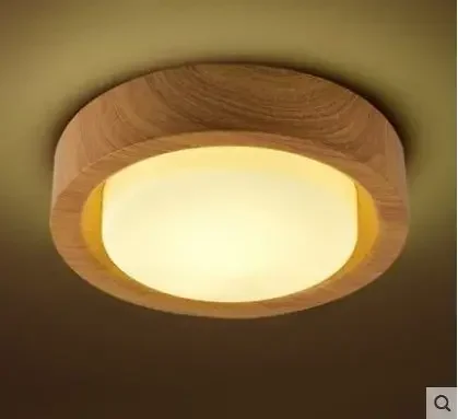 Creative personality art led ceiling lighting modern minimalist restaurant Japanese style lamps round bedroom lamp